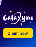 Get a $/€1500 + 180 Free Spins Welcome Bonus Package at Galaxyno Casino